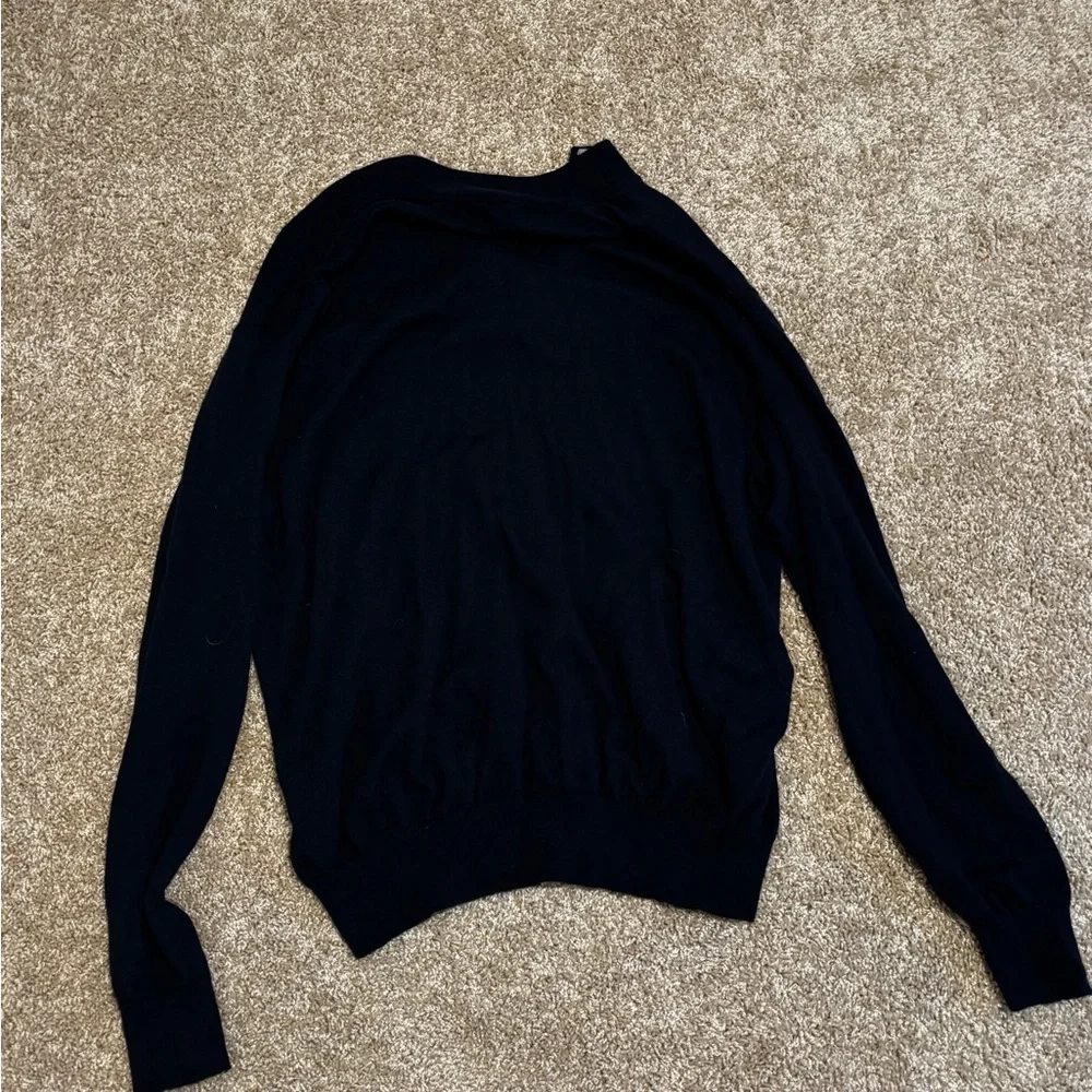 Peter Millar Navy Golf Zip Up Long Sleeve sz XXL